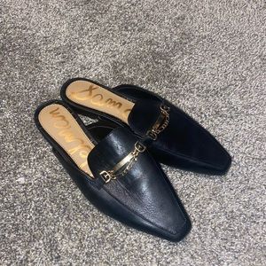 San Edleman Evelan Chain Loafer Mule